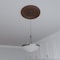 Ekena Millwork Traditional PVC Medallion (Canopies up to 11 1/2"), 19"OD x 3 1/2"ID x 1 1/2"P, Metallic Rust CMP19TRDRU - alternate 10